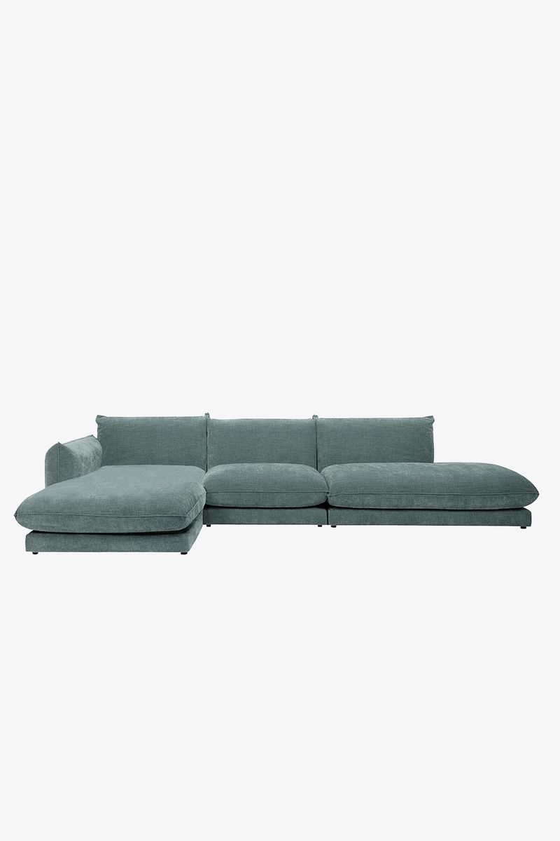 Countess 4-zits Bank Chaise Longue Links Otto Longue Rechts Grey