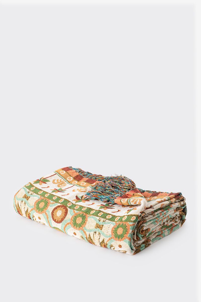 Couvre-lit Tissé Jacquard Avec Imprimé (200x250 Cm) - Sissy-Boy - Modalova