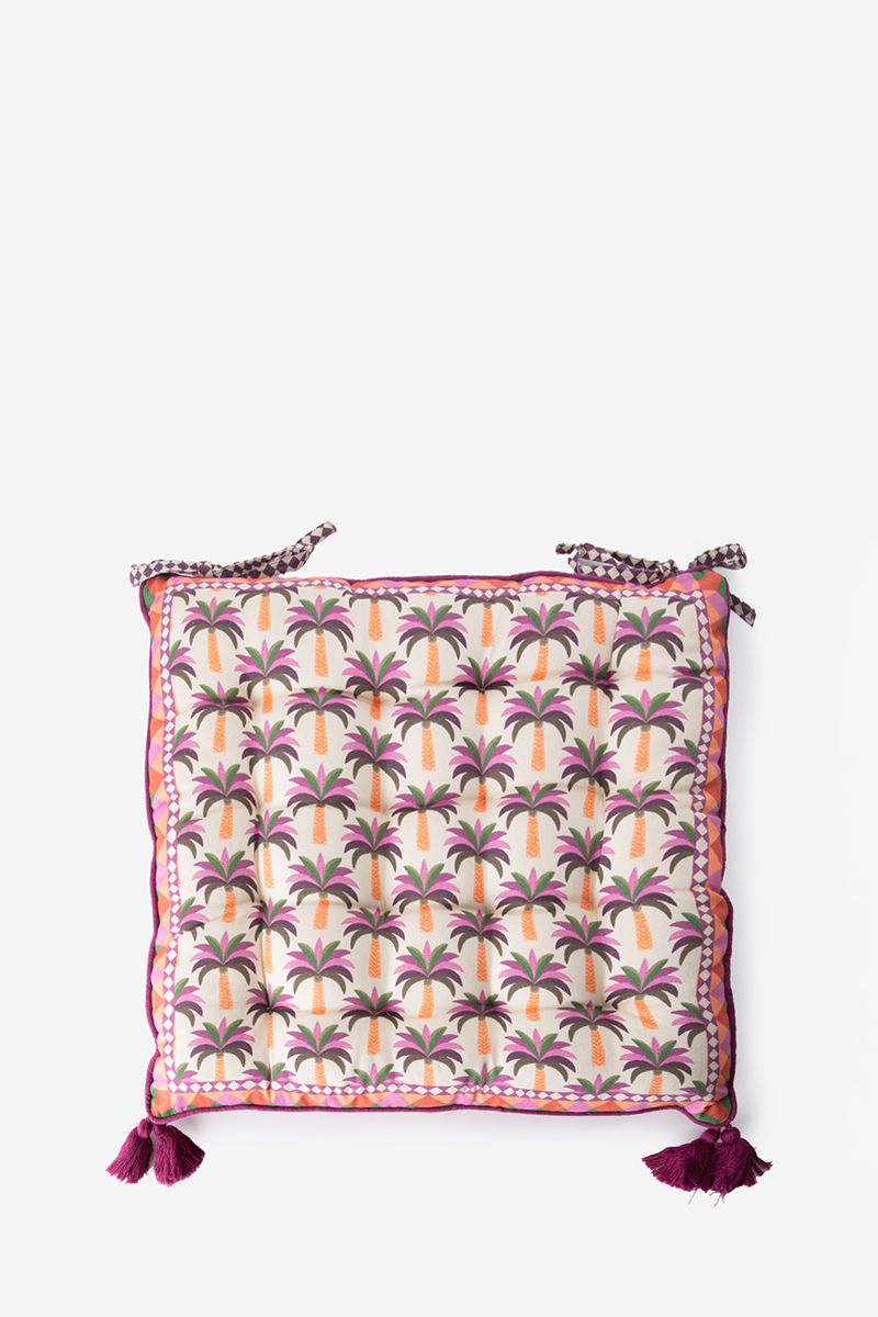 Coussin D'extérieur Avec Imprimé Palmiers - Sissy-Boy - Modalova