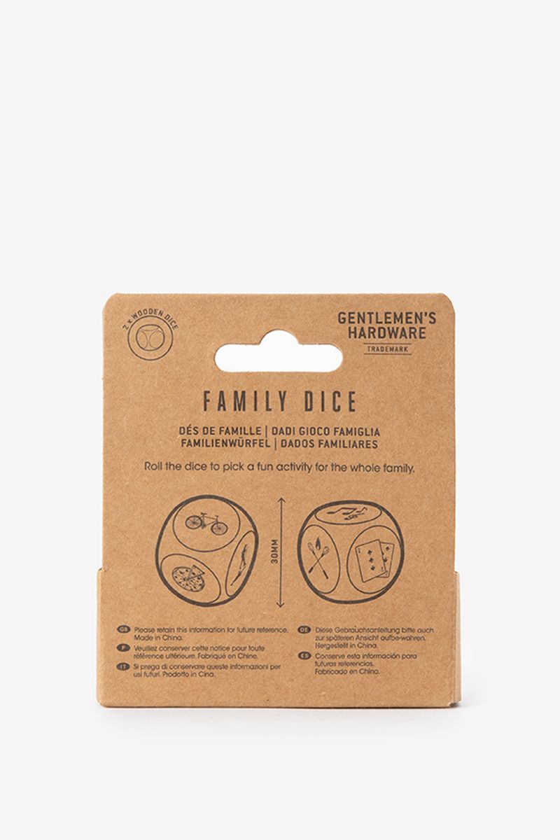 Family Dice Set Of 2 - Gentlemens Hardware - Modalova