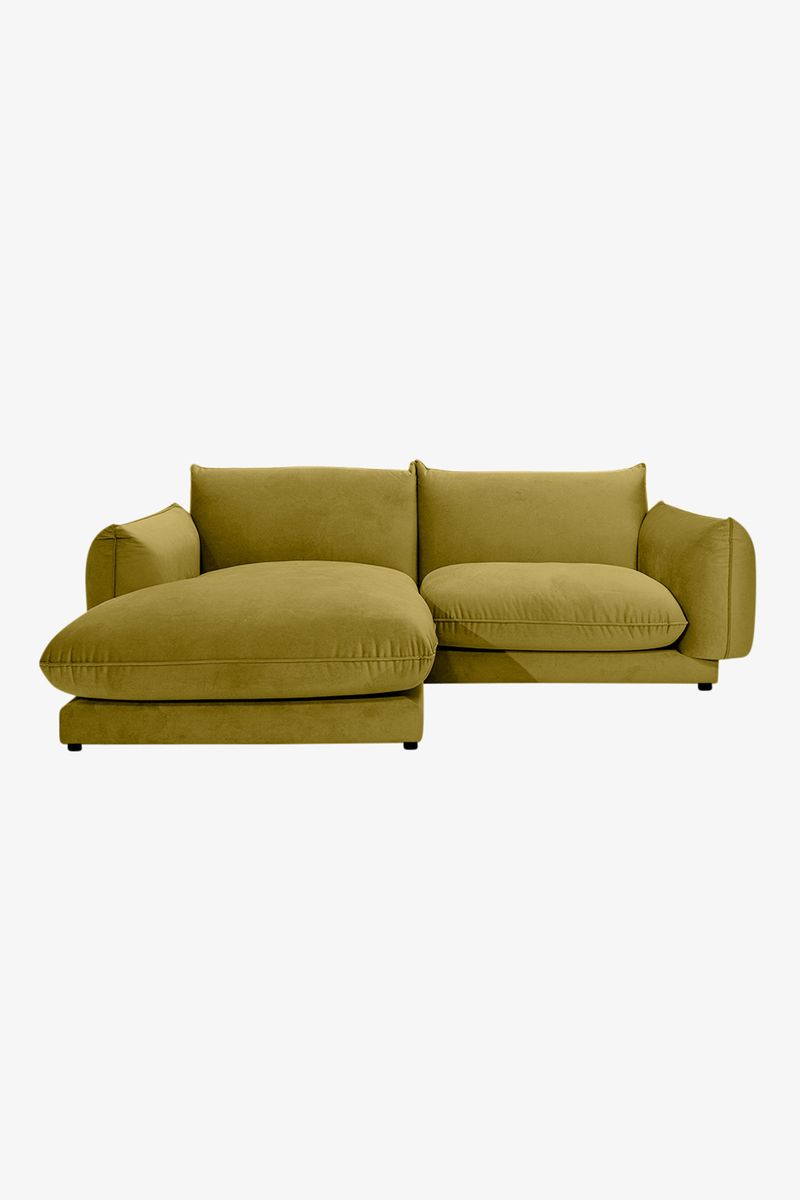 Countess 3-zits bank chaise longue links Royal Pistachio