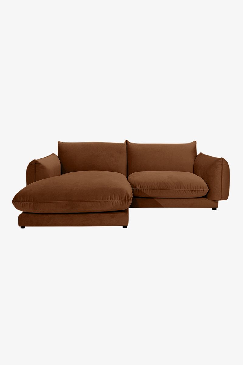 Countess 3-zits bank chaise longue links Royal Wood