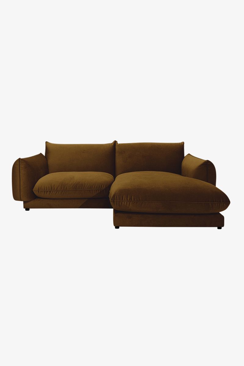 Countess 3-zits bank chaise longue rechts Royal Army