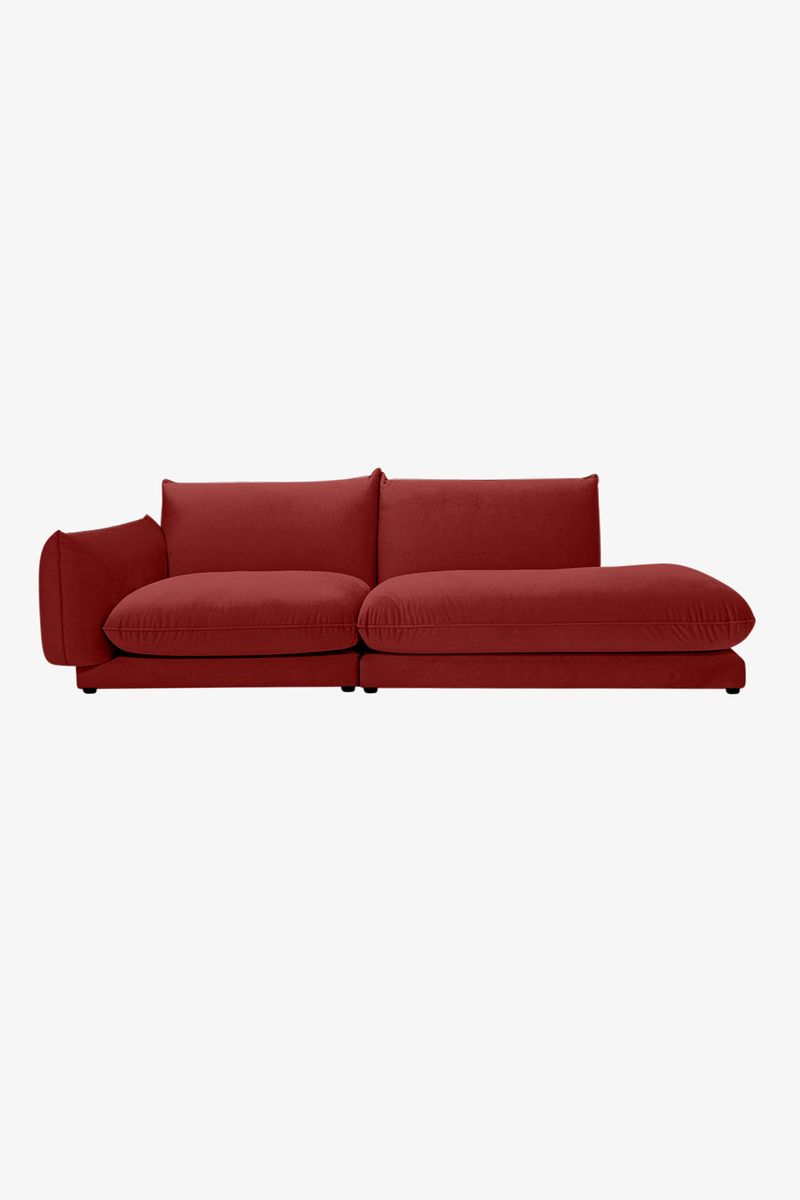 Countess 3-zits bank otto longue rechts Royal Bordeaux