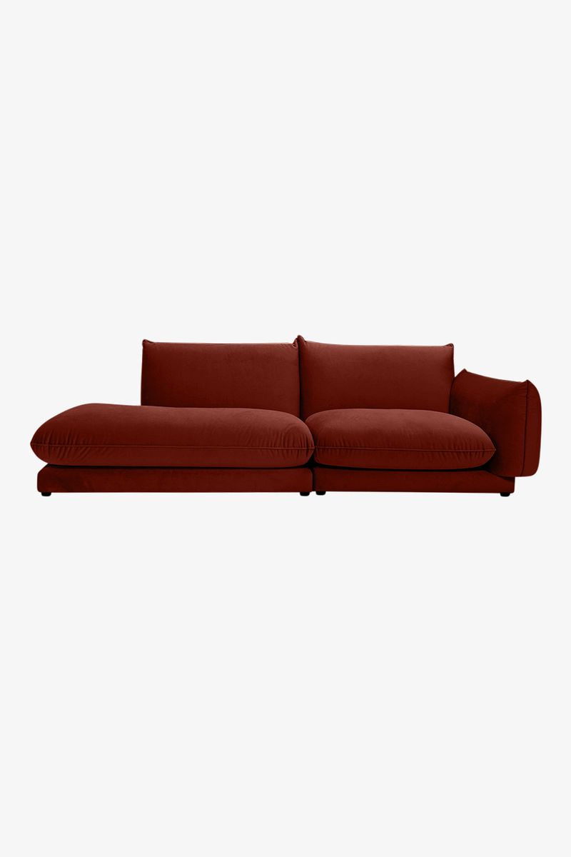 Countess 3-zits bank otto longue links Royal Copper