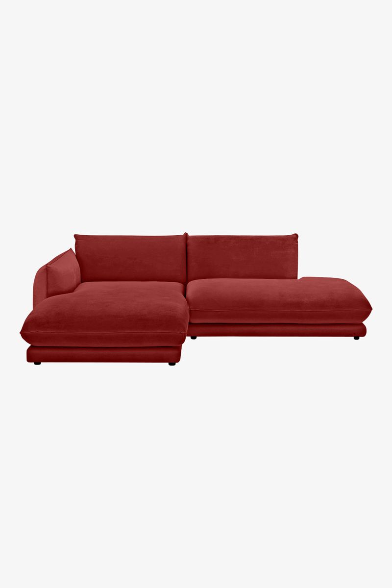 Countess 3-zits bank chaise longue links otto longue rechts Royal Bordeaux