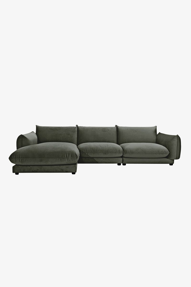 Countess 4-zits bank chaise longue links Royal Hunter