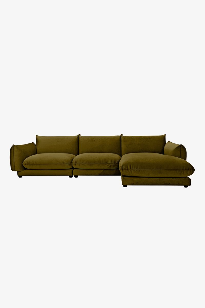 Countess 4-zits bank chaise longue rechts Royal Forest