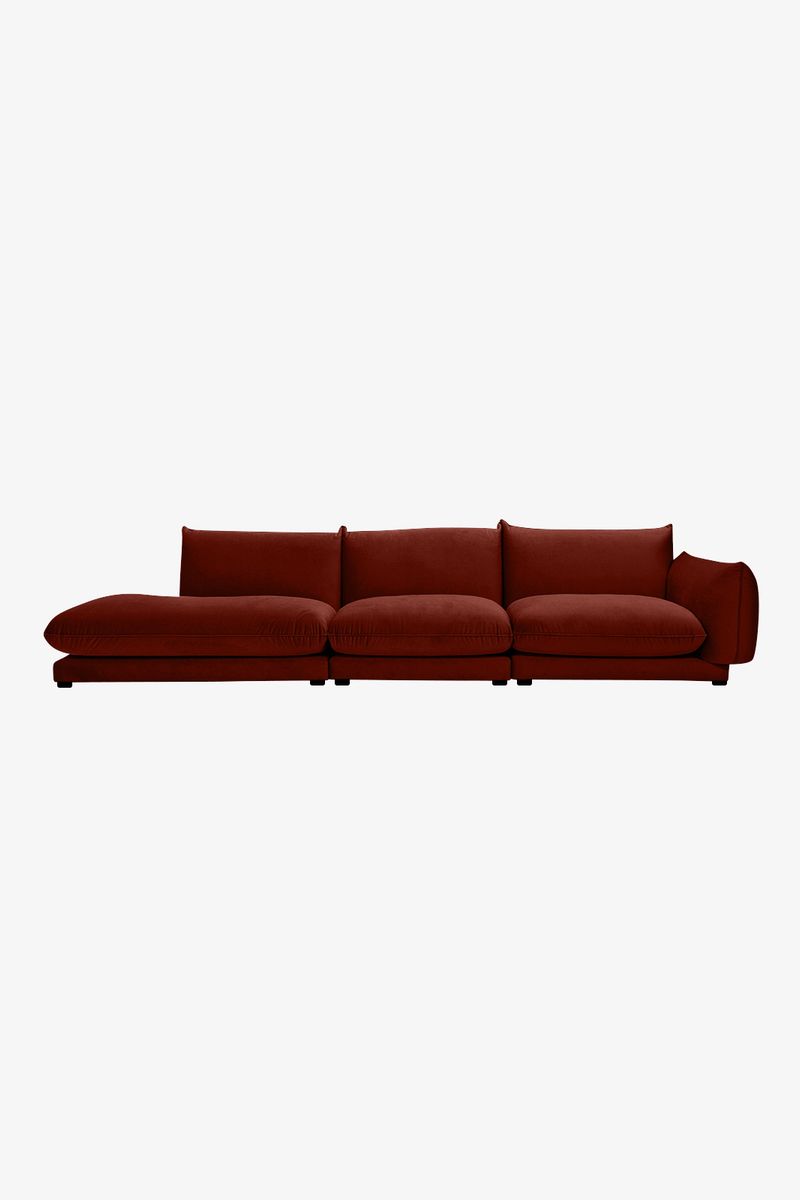 Countess 4-zits bank otto longue links Royal Copper