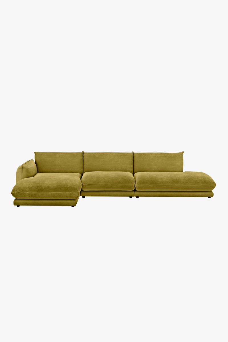 Countess 4-zits bank chaise longue links otto longue rechts Royal Pistachio