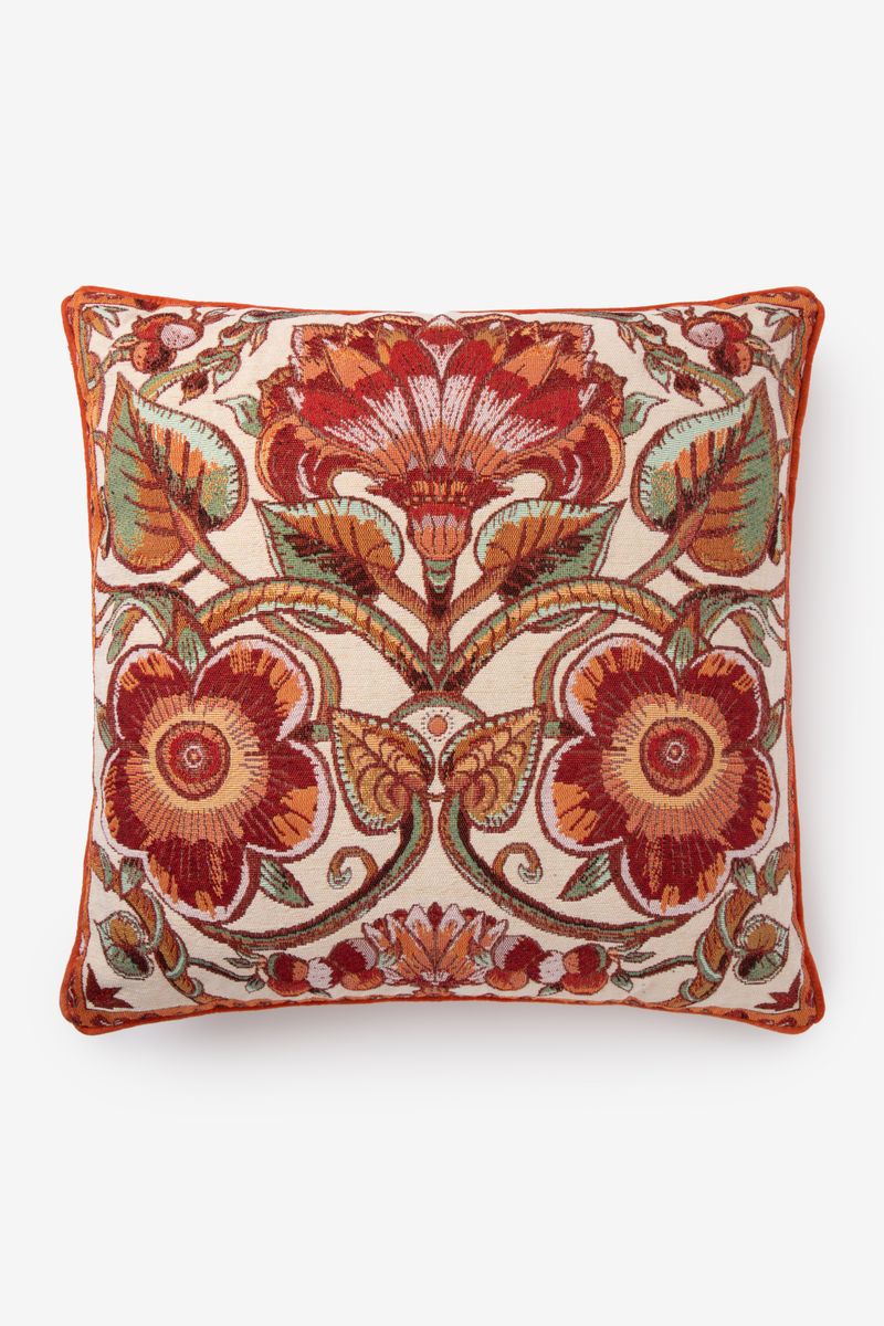 Kissen Mit Blumenmuster – Rot