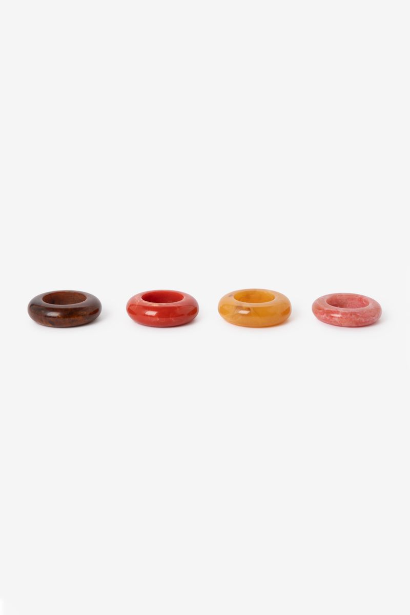 Serviettenringe Resin- Mehrfarbig