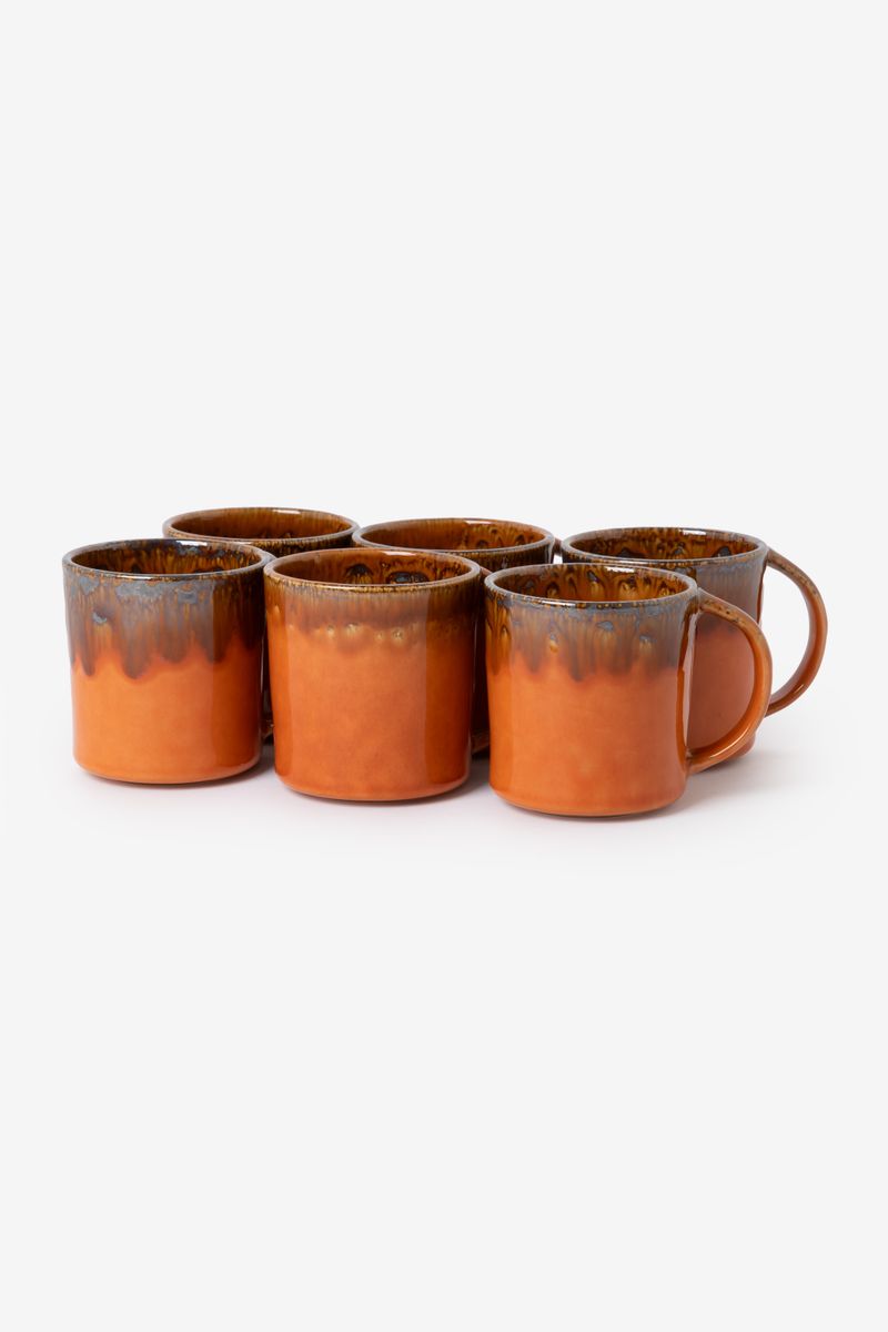 Keramik-Tasse – Orange