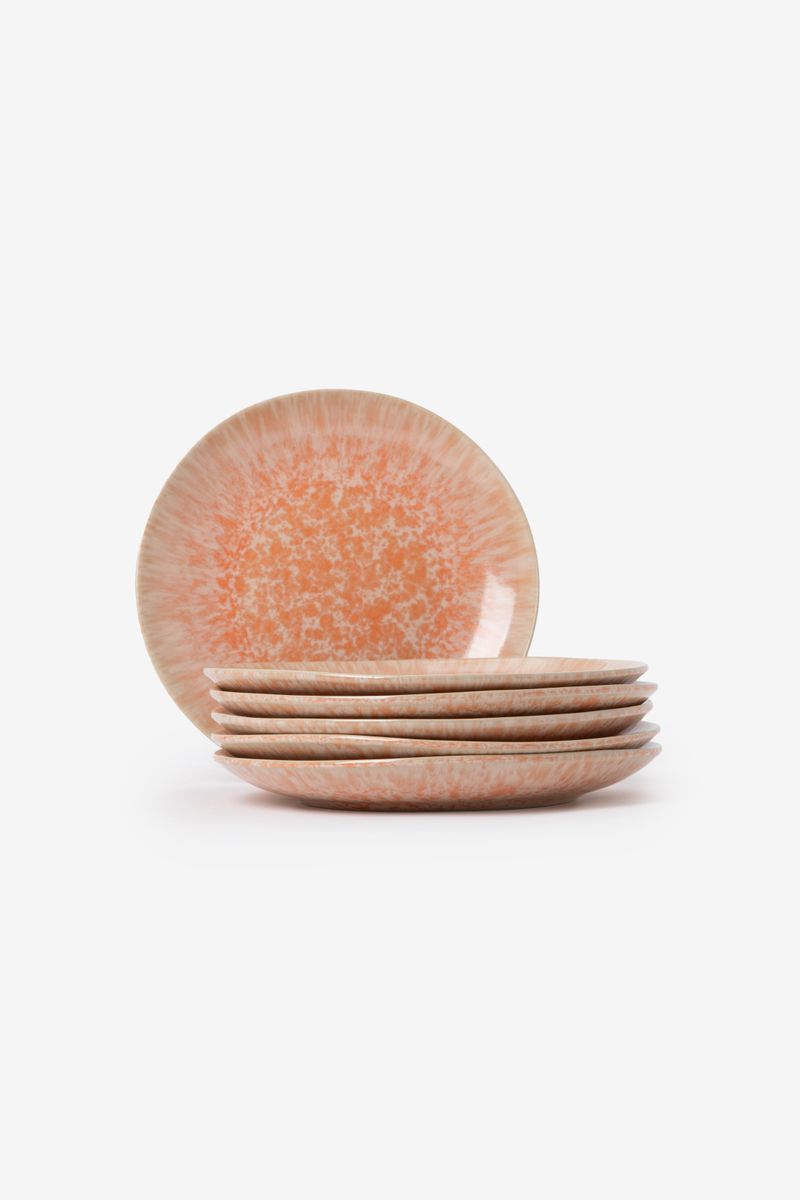Frühstücksteller Glaze – Aprikot