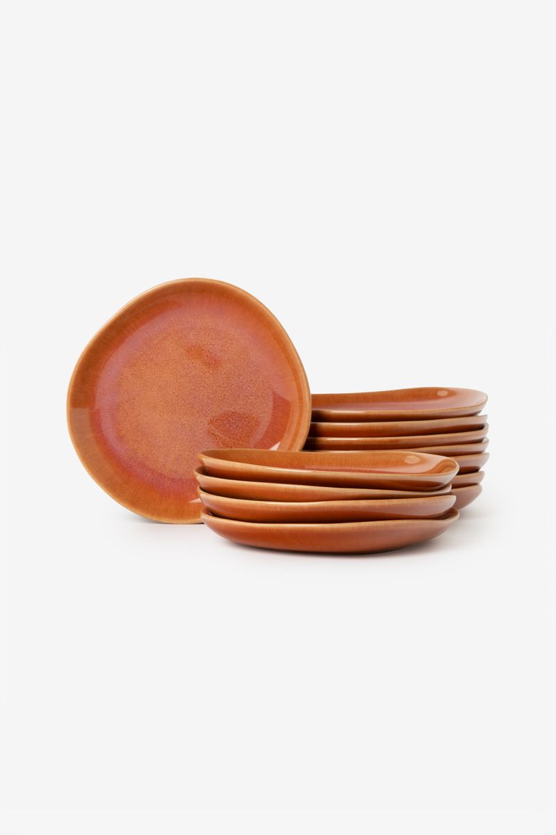 Dessertteller Glaze – Orange