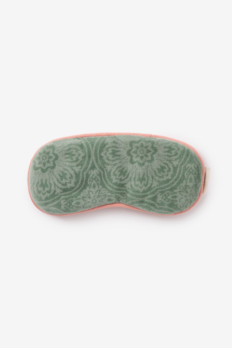Groen Velvet Oogmasker