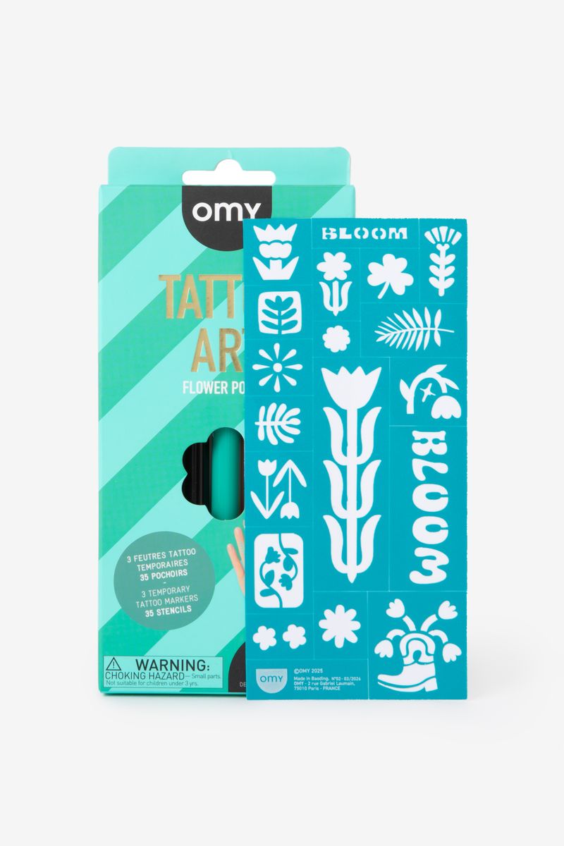 OMY Blumen-Tattoos