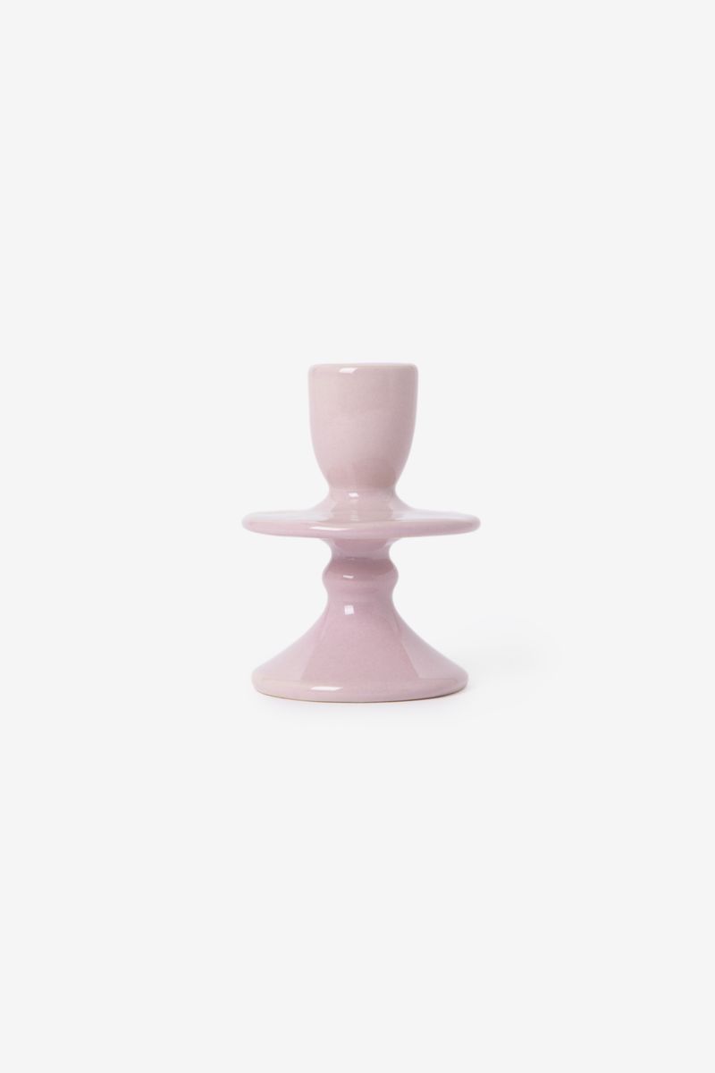 Kerzenhalter Ruffle Small – Flieder