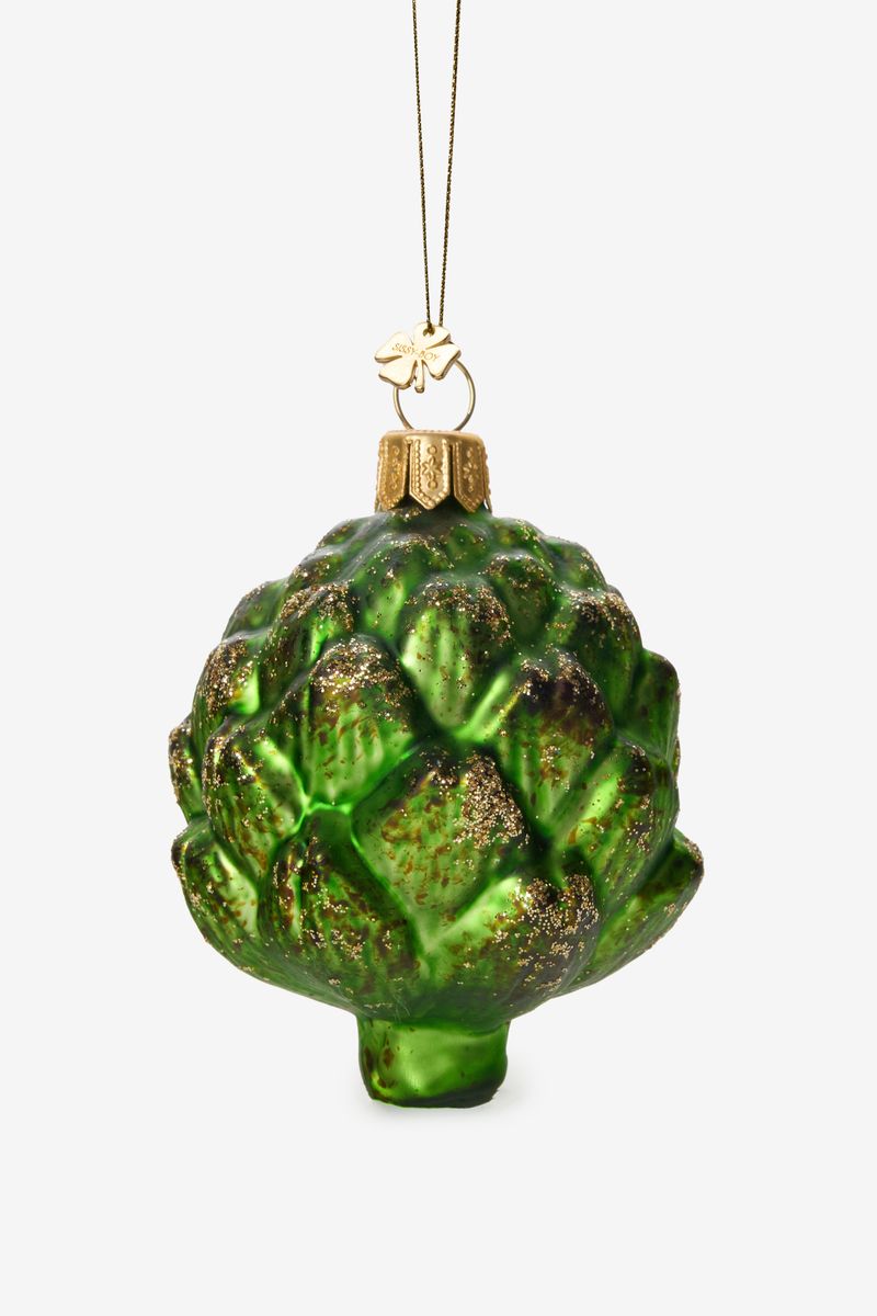 Weihnachtskugel Artischocke