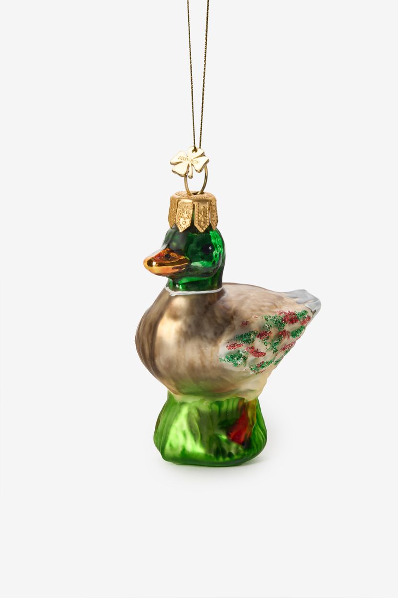 Weihnachtskugel Ente