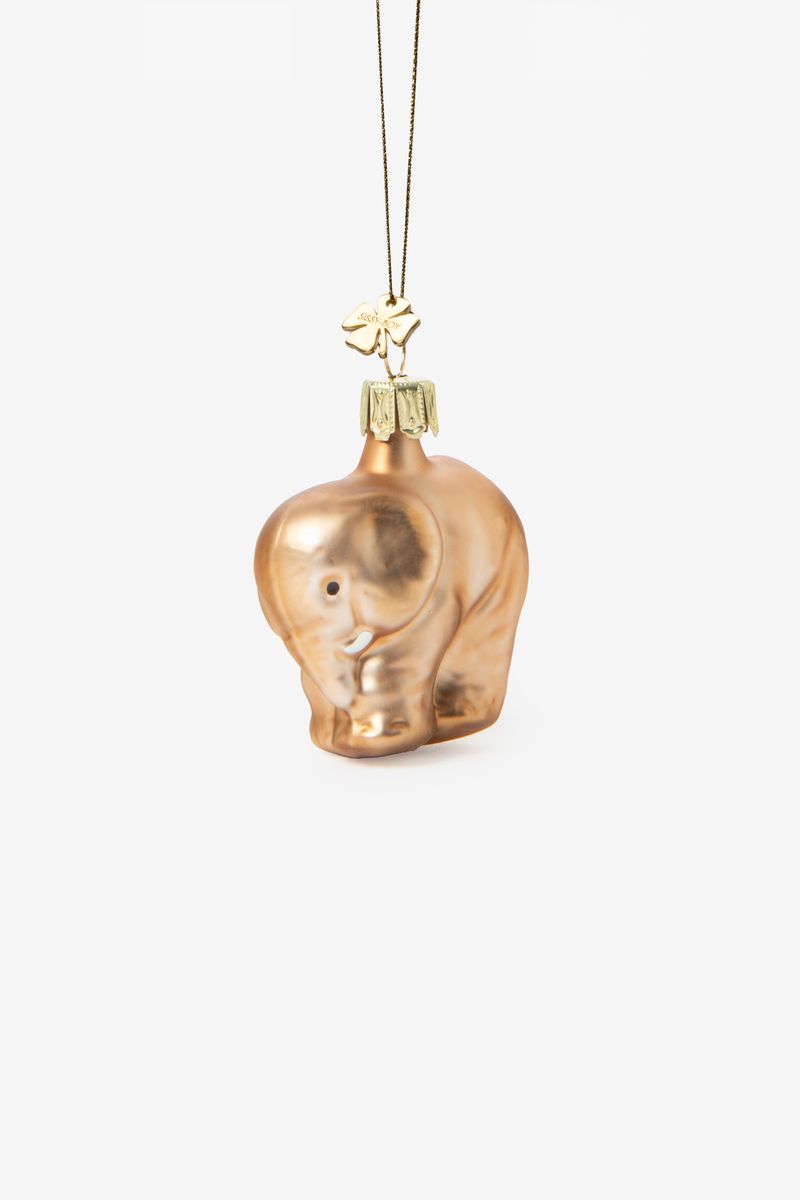 Weihnachtskugel Elefant