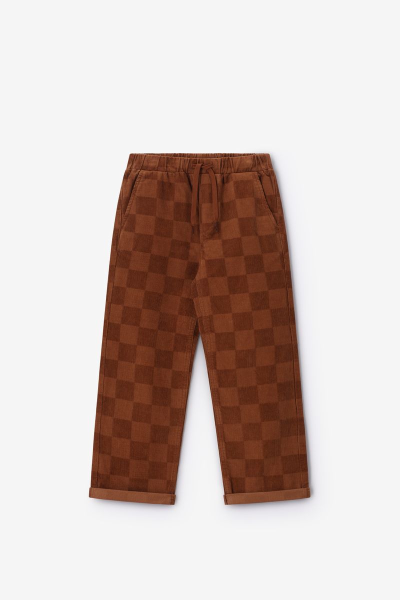 Bruine Corduroy Broek