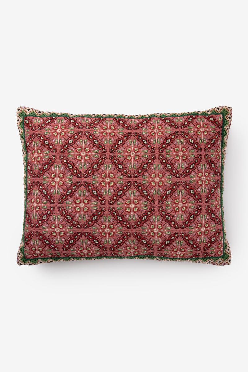 Multicolour Kussen Met Mozaek Print