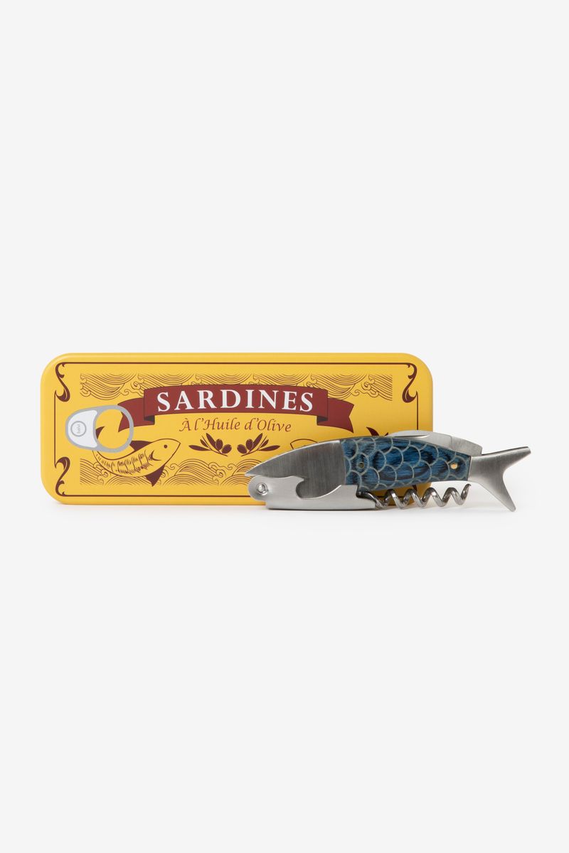 Balvi Korkenzieher Sardine - Gelb