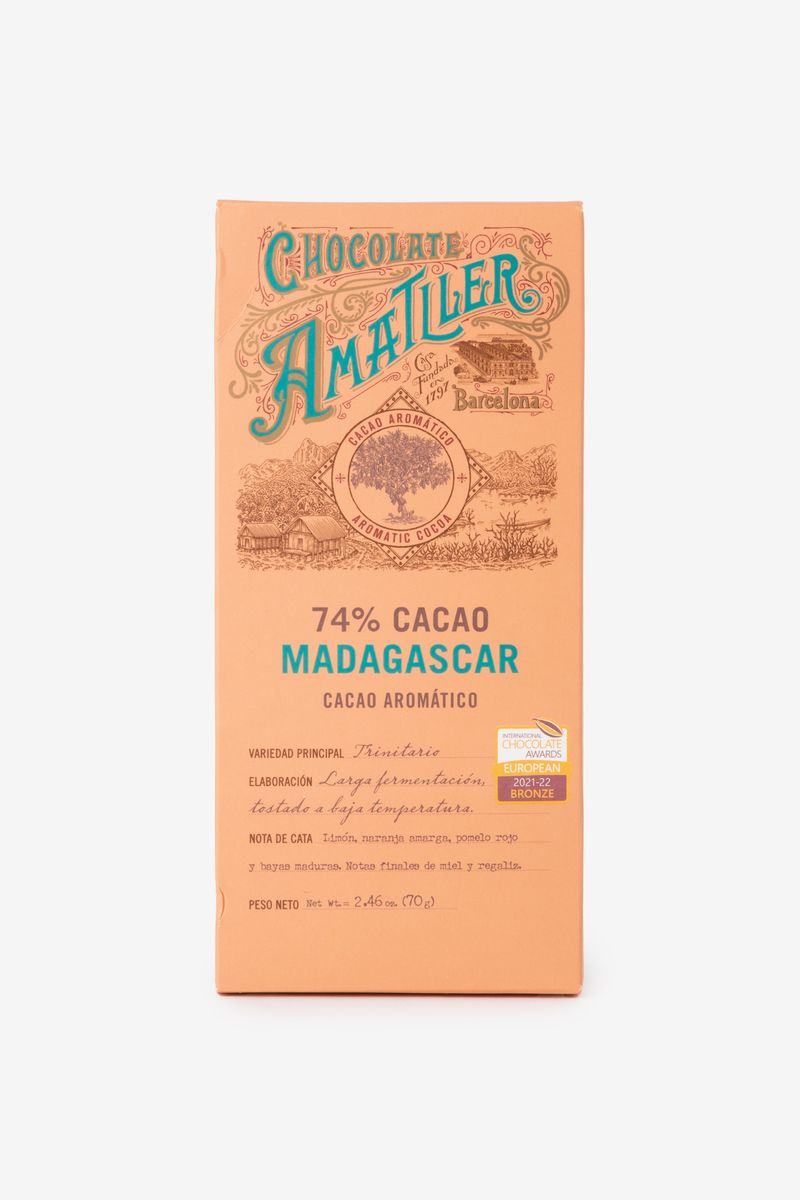 Amatller Schokoladenriegel Madagaskar
