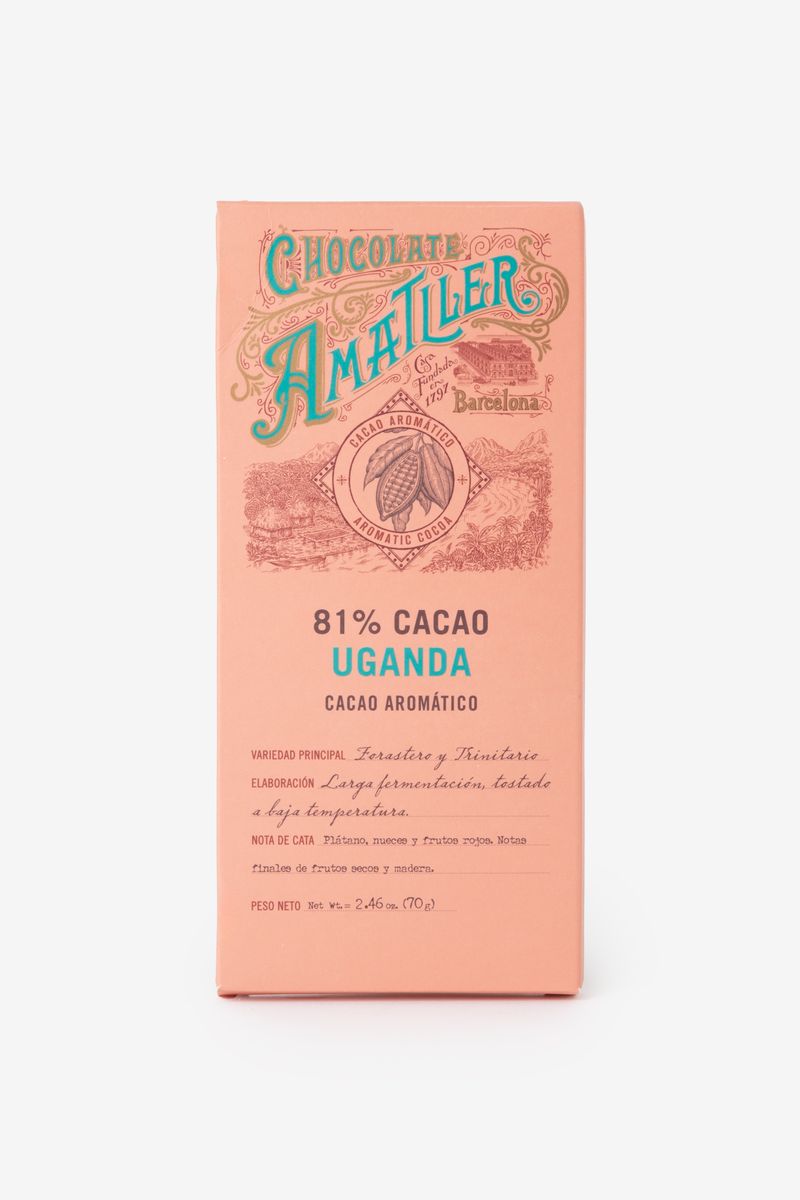 Amatller Schokoladenriegel Uganda