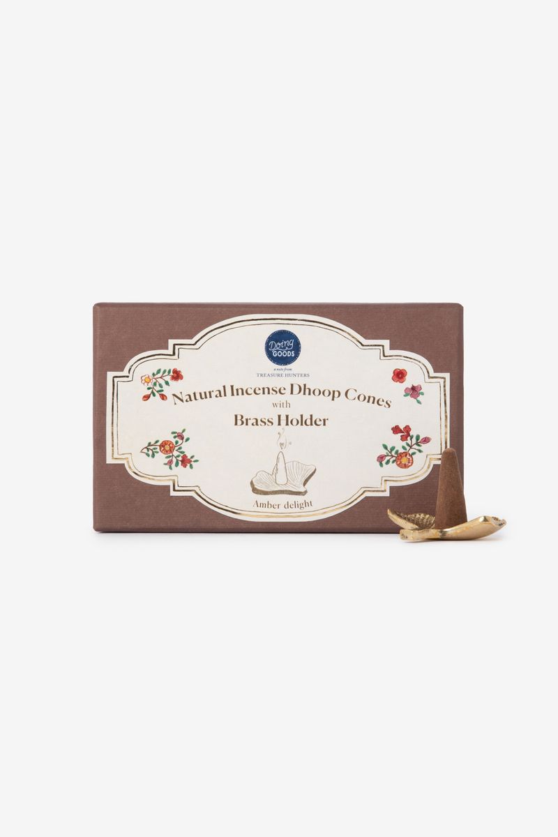 Doing Goods Räucherkegelhalter Aus Messing