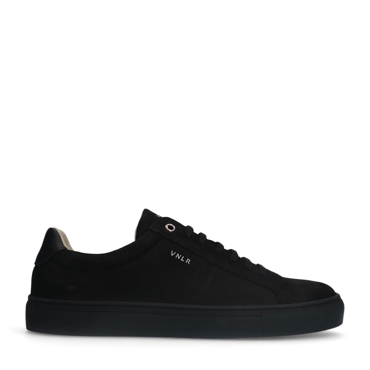 Zwarte nubuck sneakers
