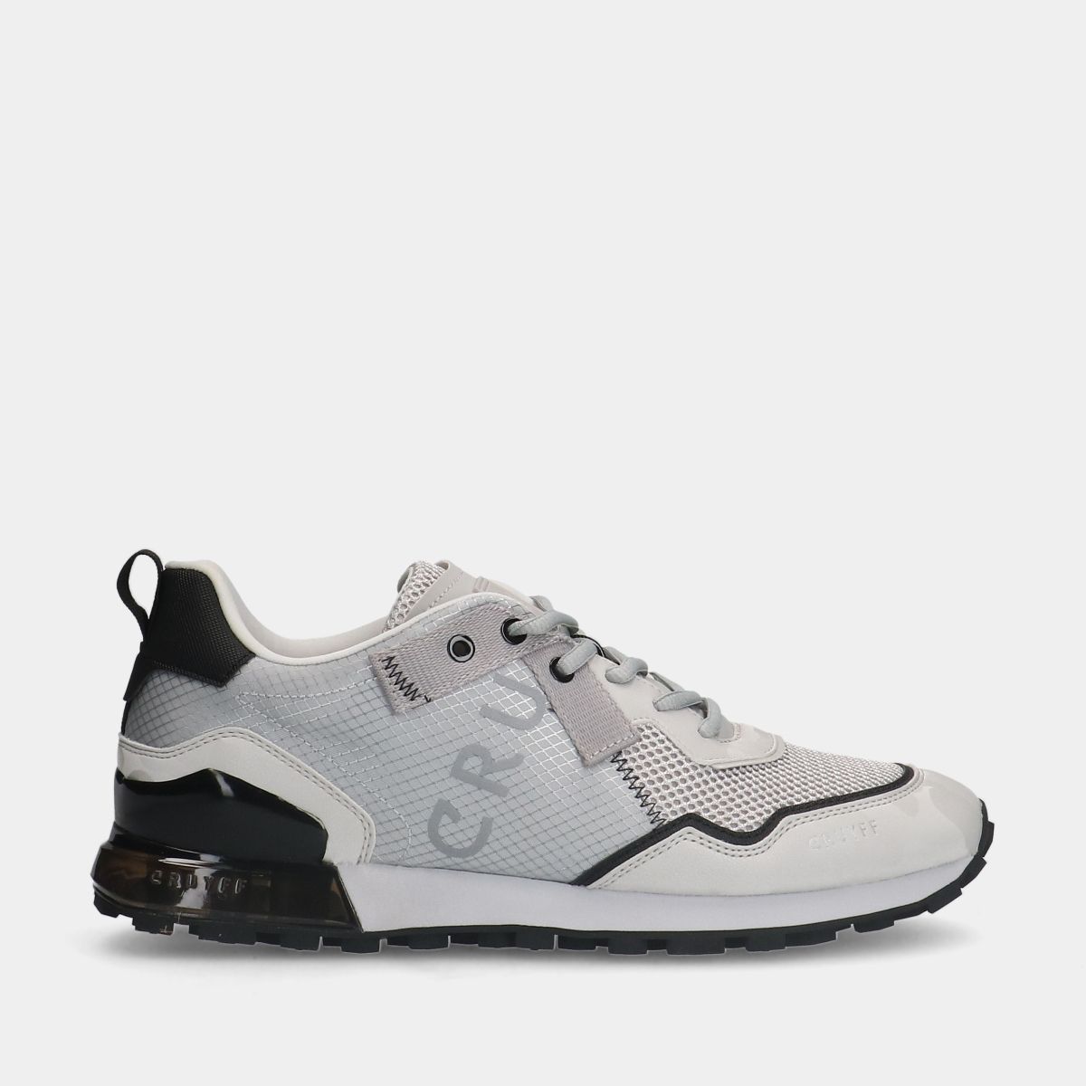 cruyff superbia grey/black heren sneakers (maat 40)