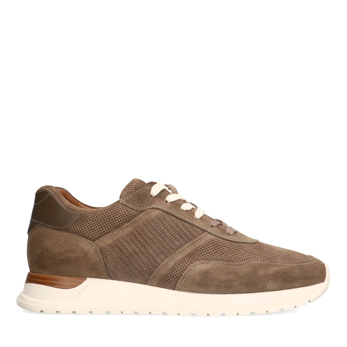 Taupe suède sneakers