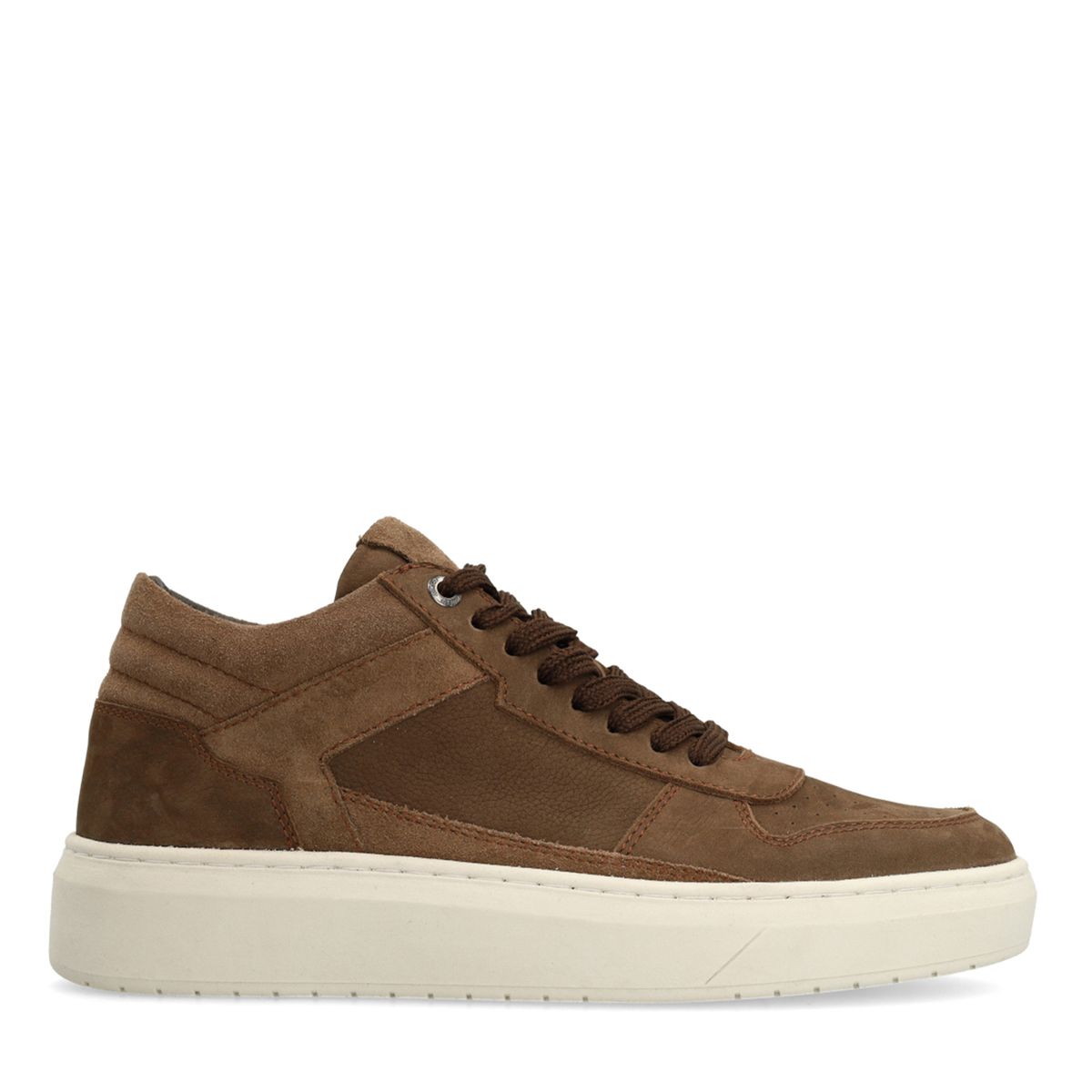Cognac nubuck sneakers