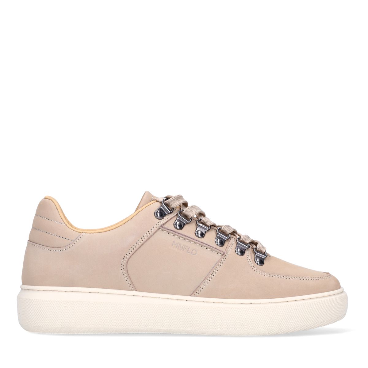 Beige nubuck sneakers