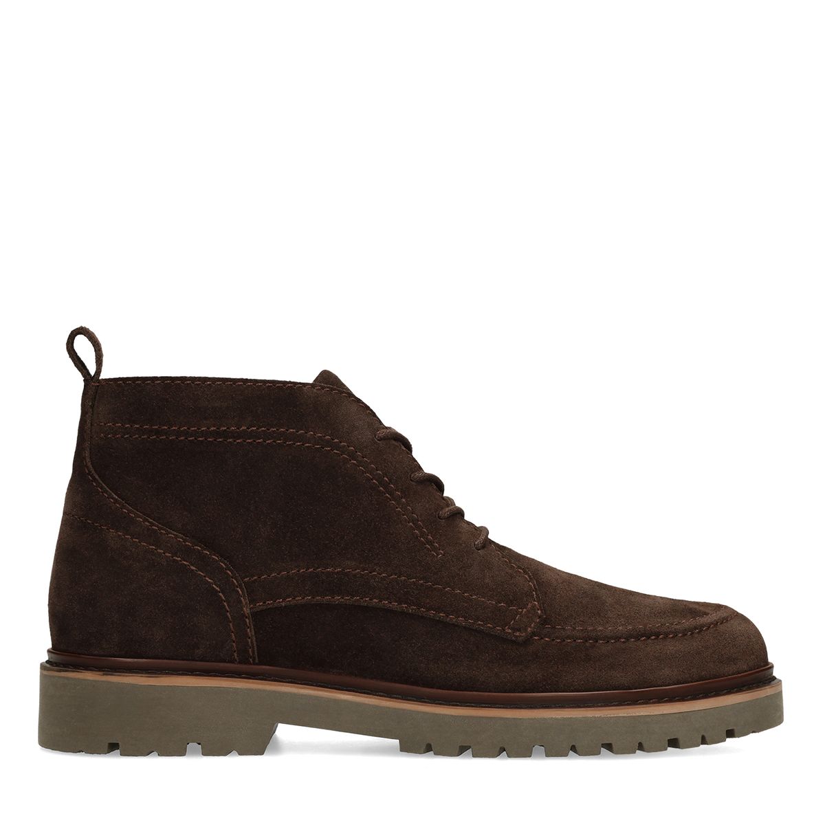 Bruine suède veterboots