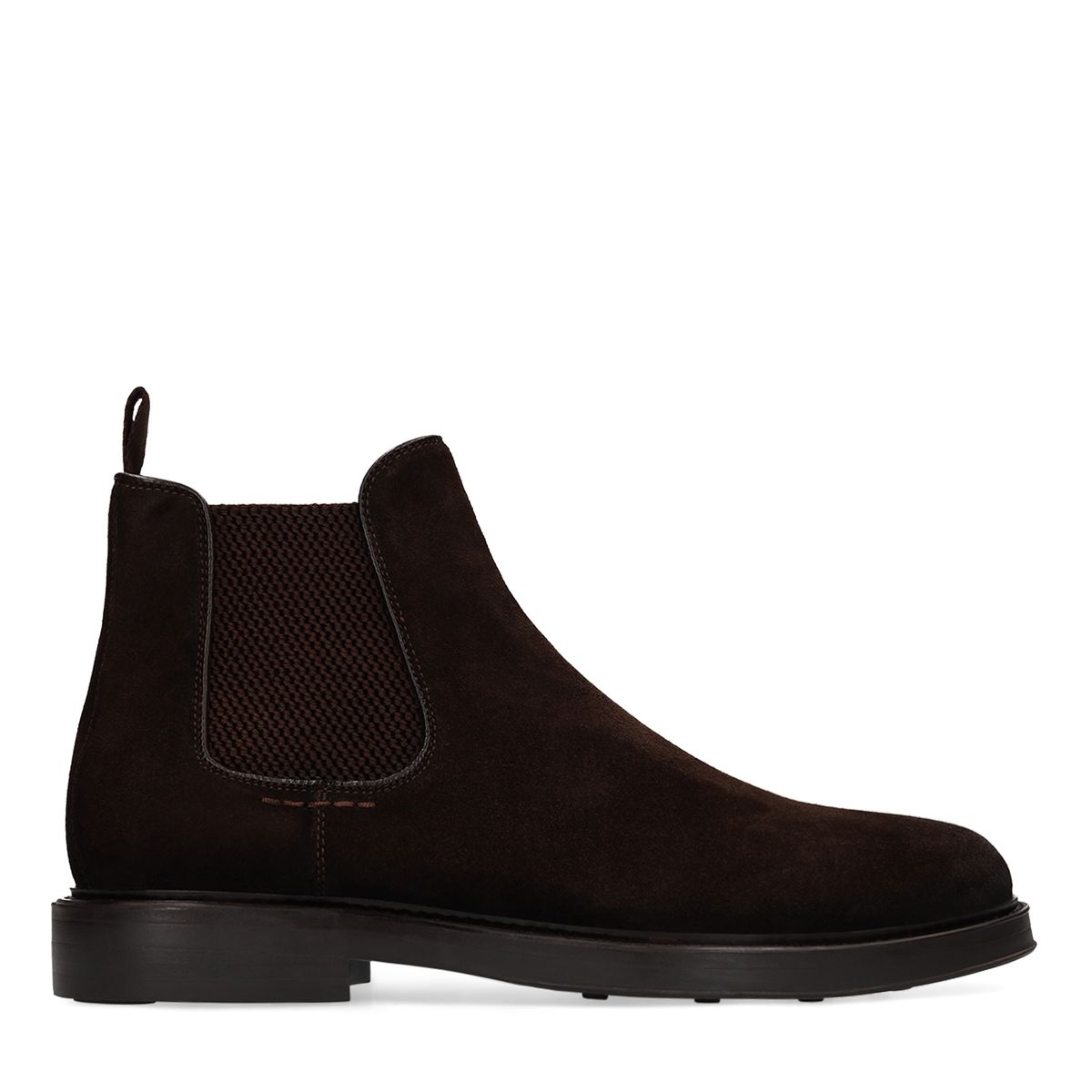 Bruine suède chelsea boots