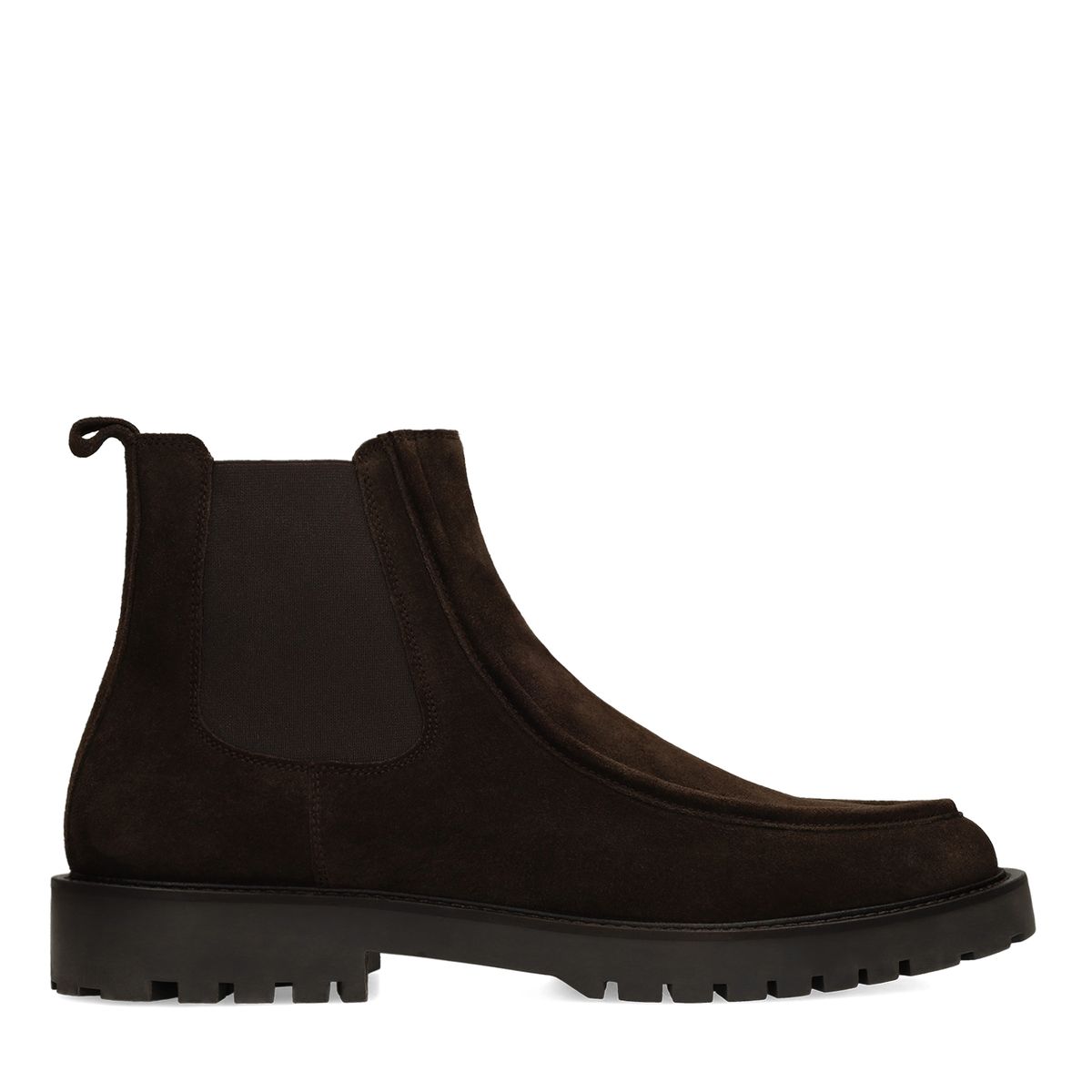 Bruine suède chelsea boots