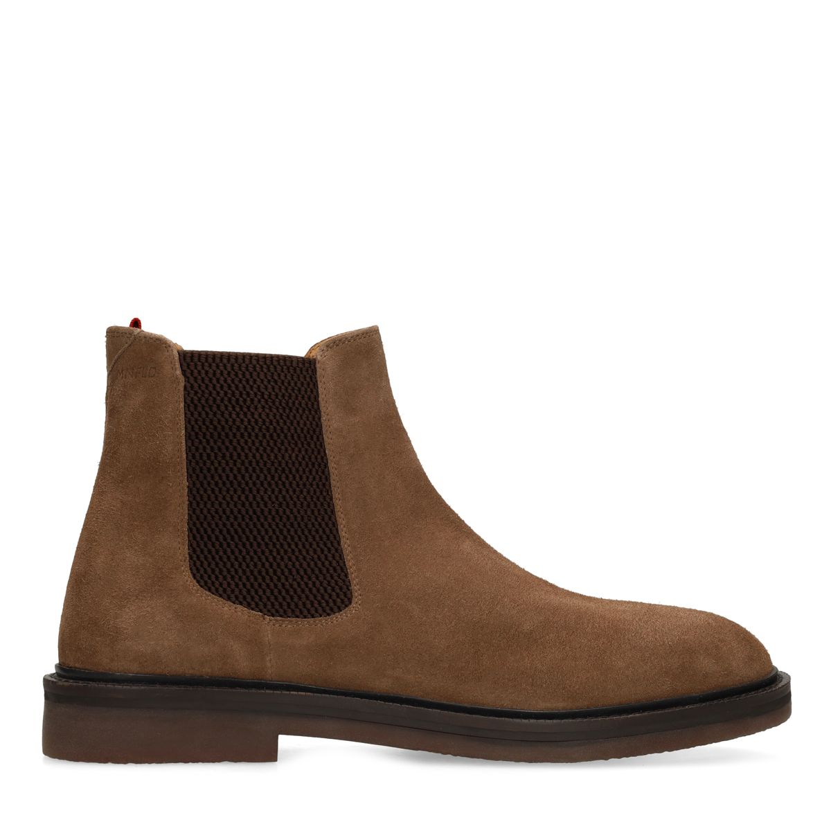 Taupe suède chelsea boots