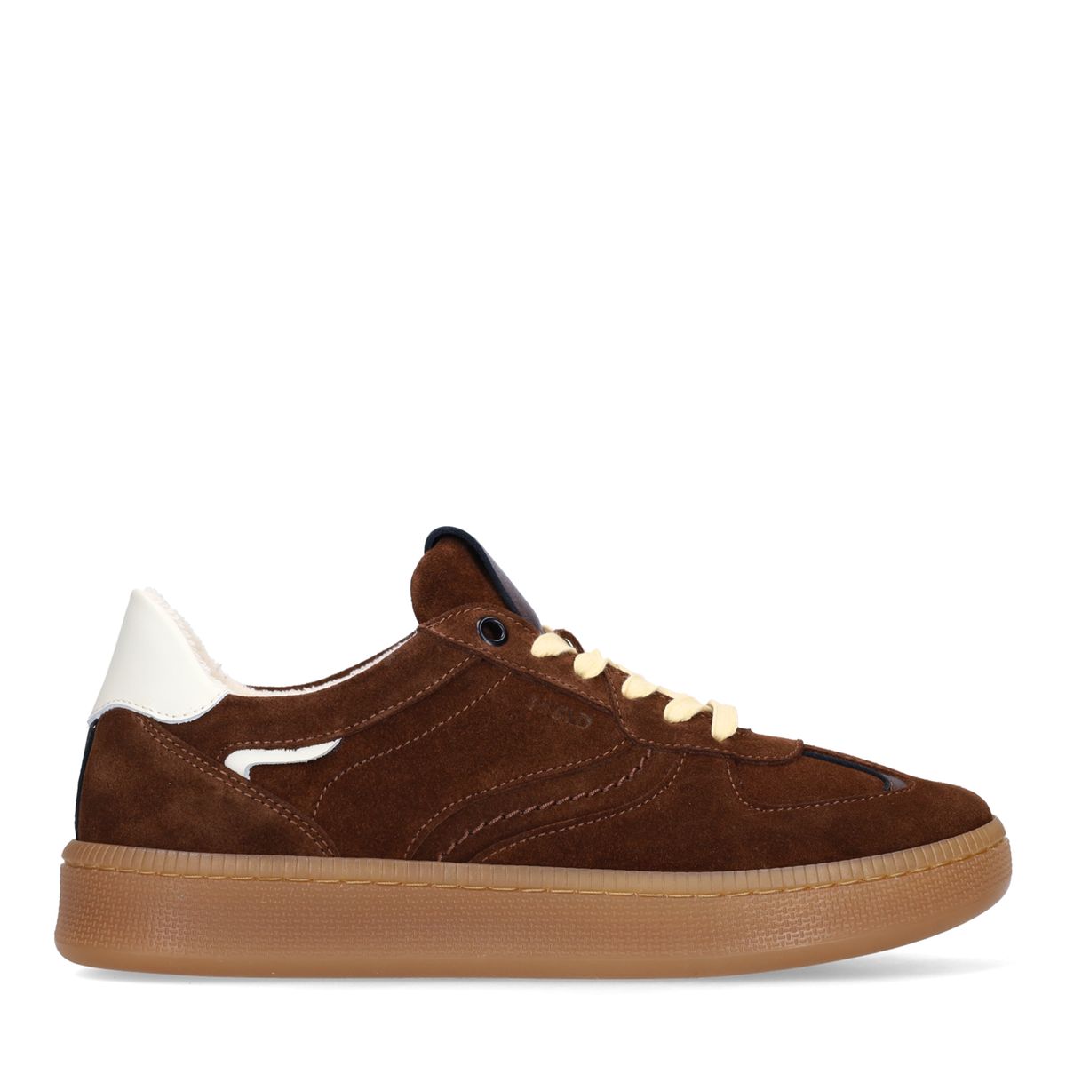 Bruine suède sneakers