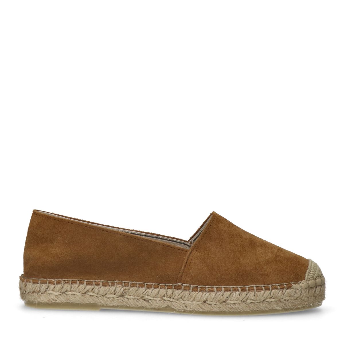 Cognac suède espadrilles