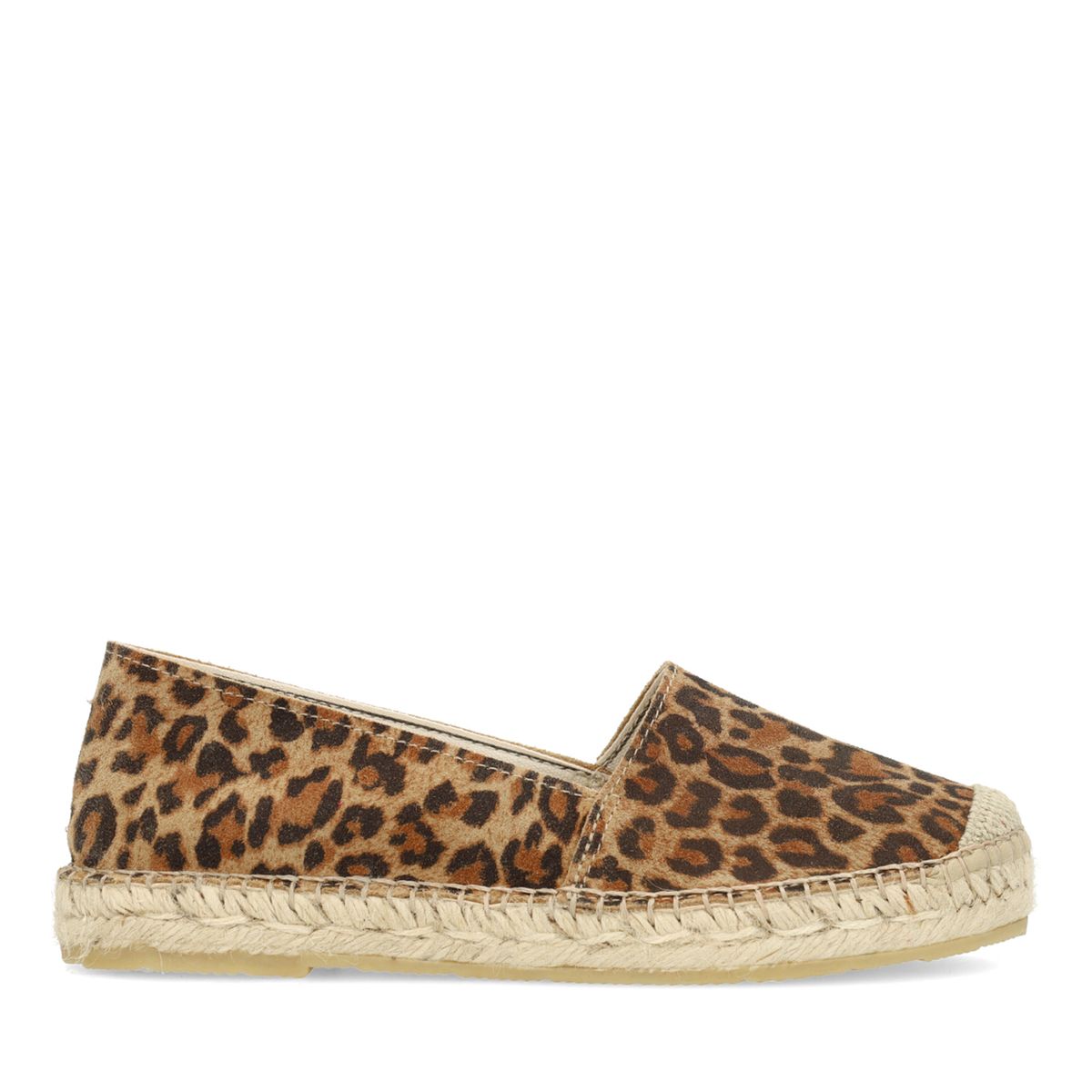 Leopard suède espadrilles