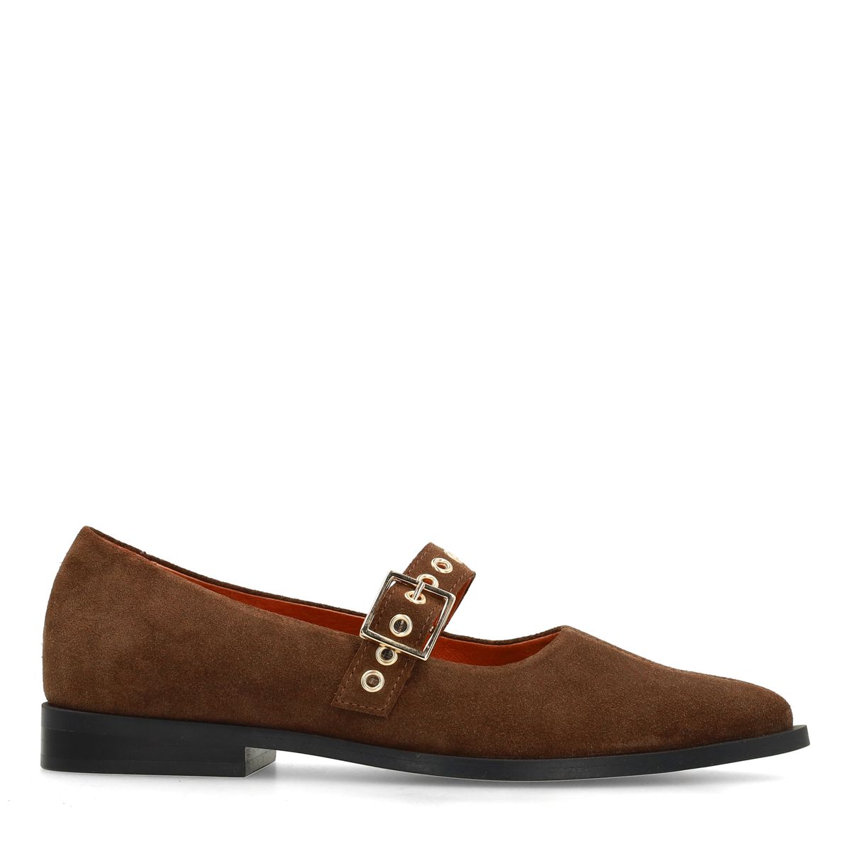 Cognac suède loafers
