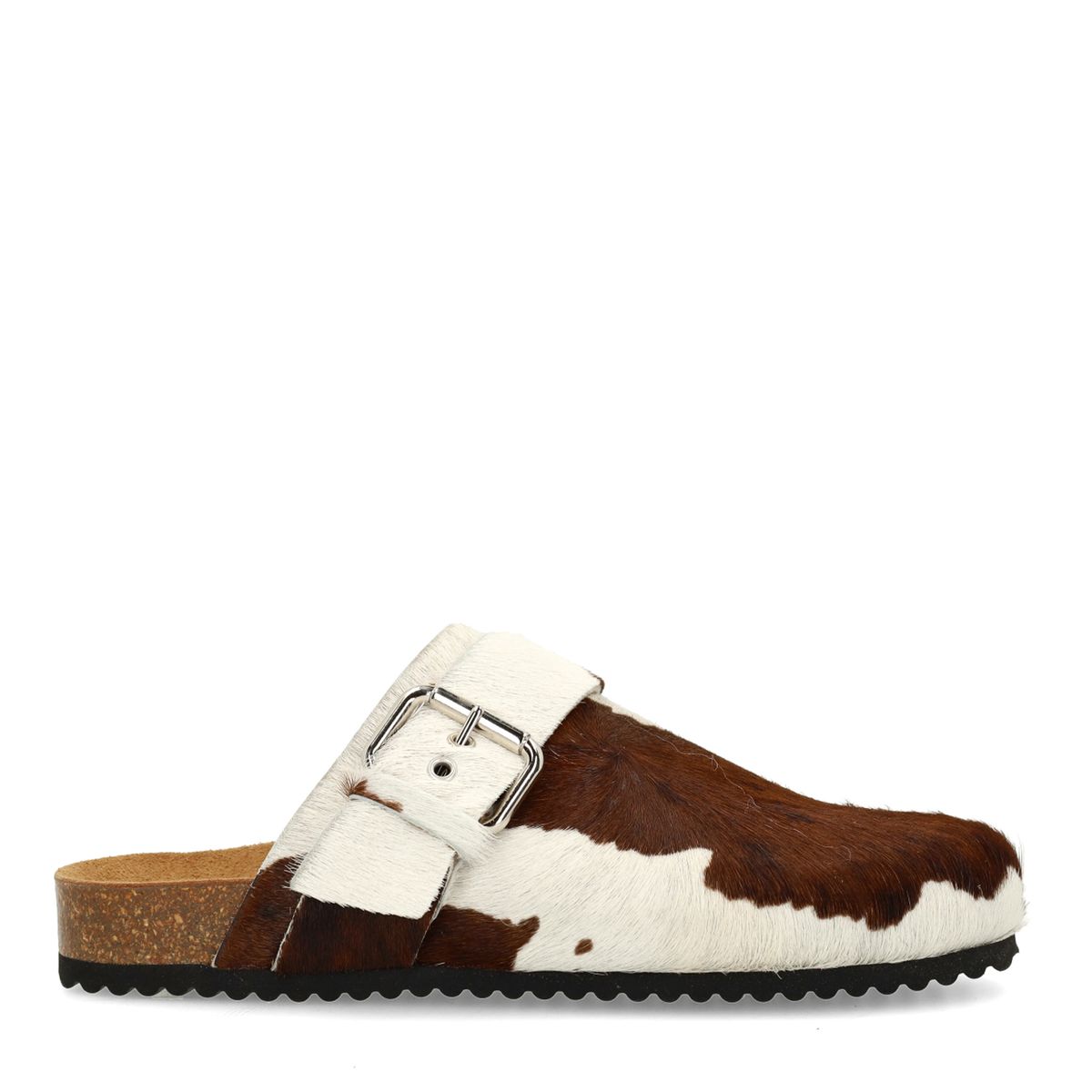 Cow clogs met gesp