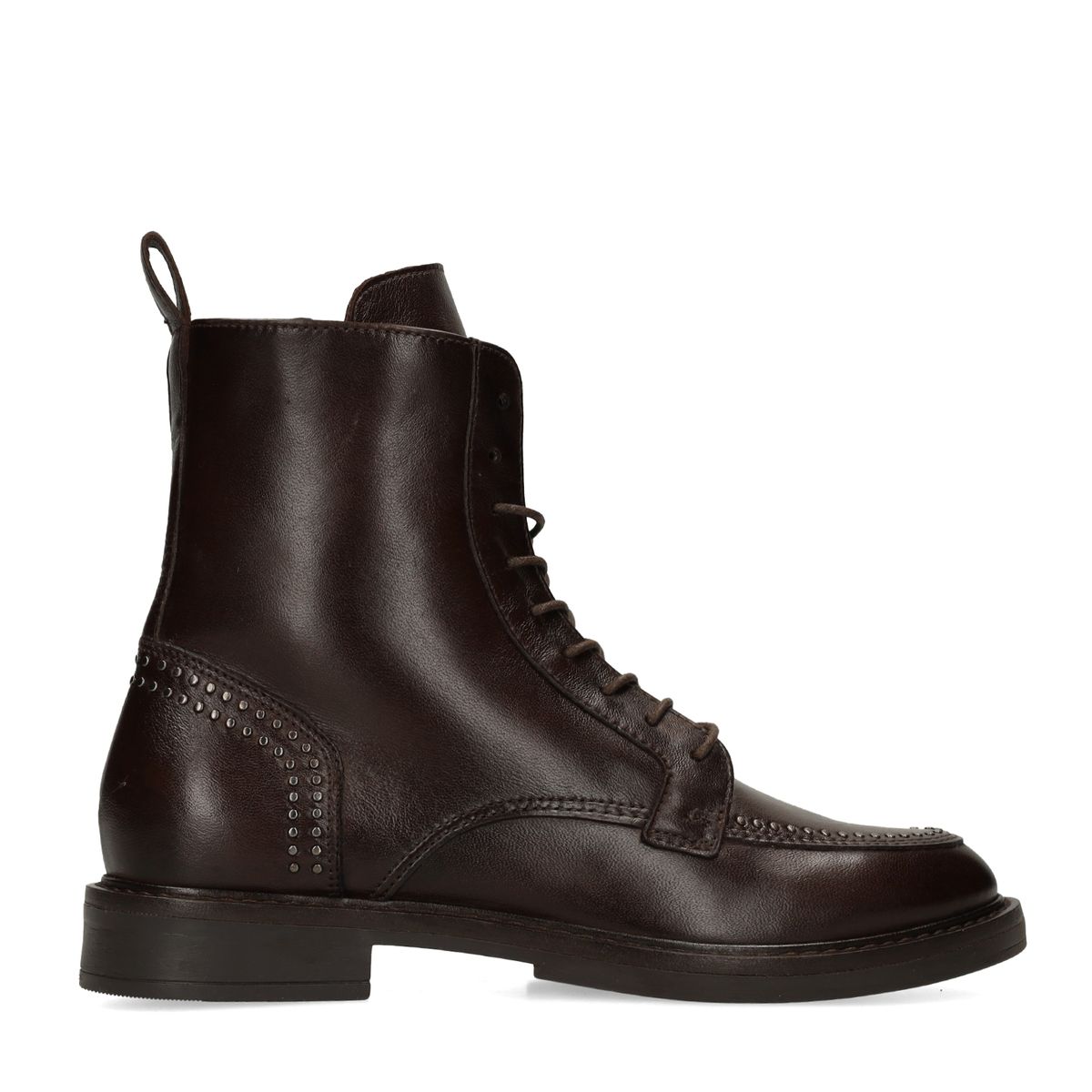 Bruine leren veterboots