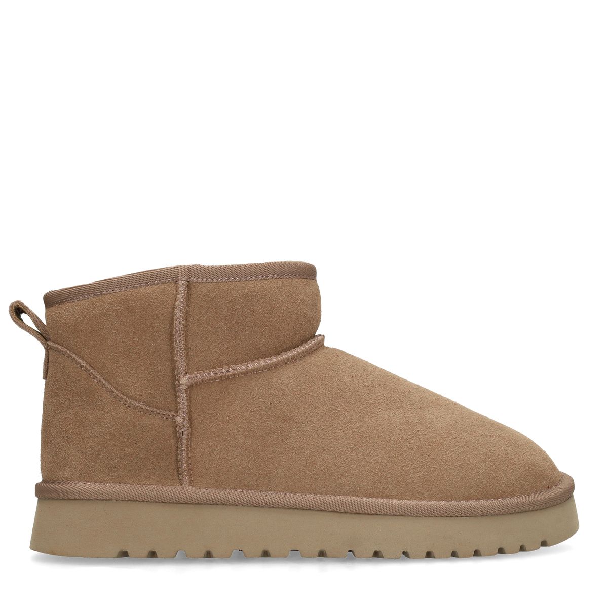 Taupe suède snowboots