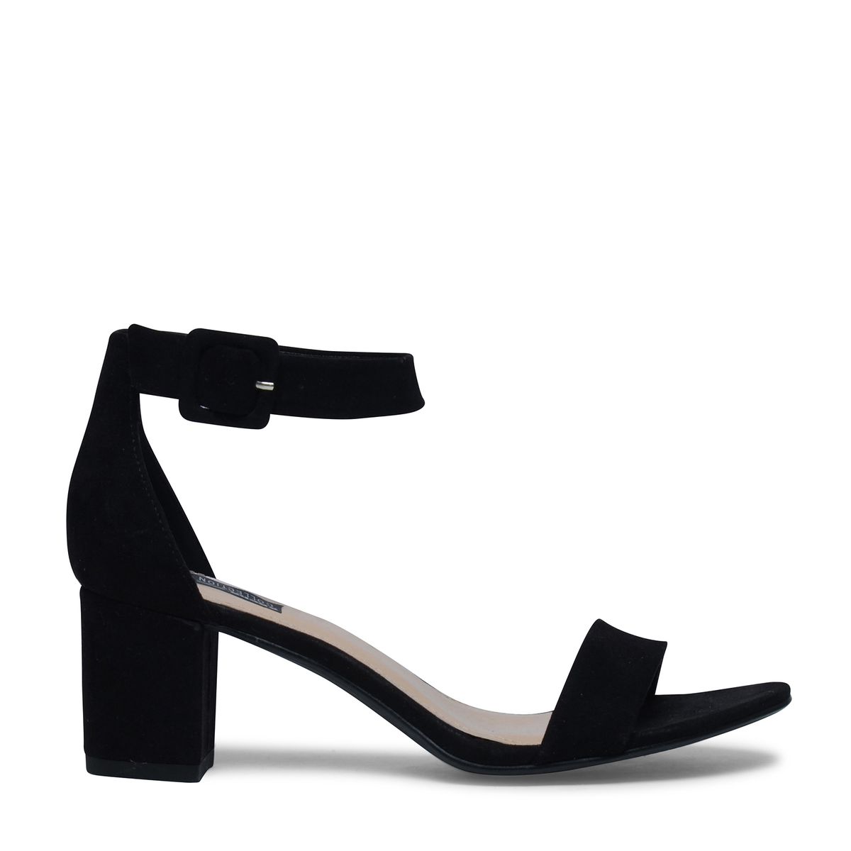 Minimal-Sandalen schwarz