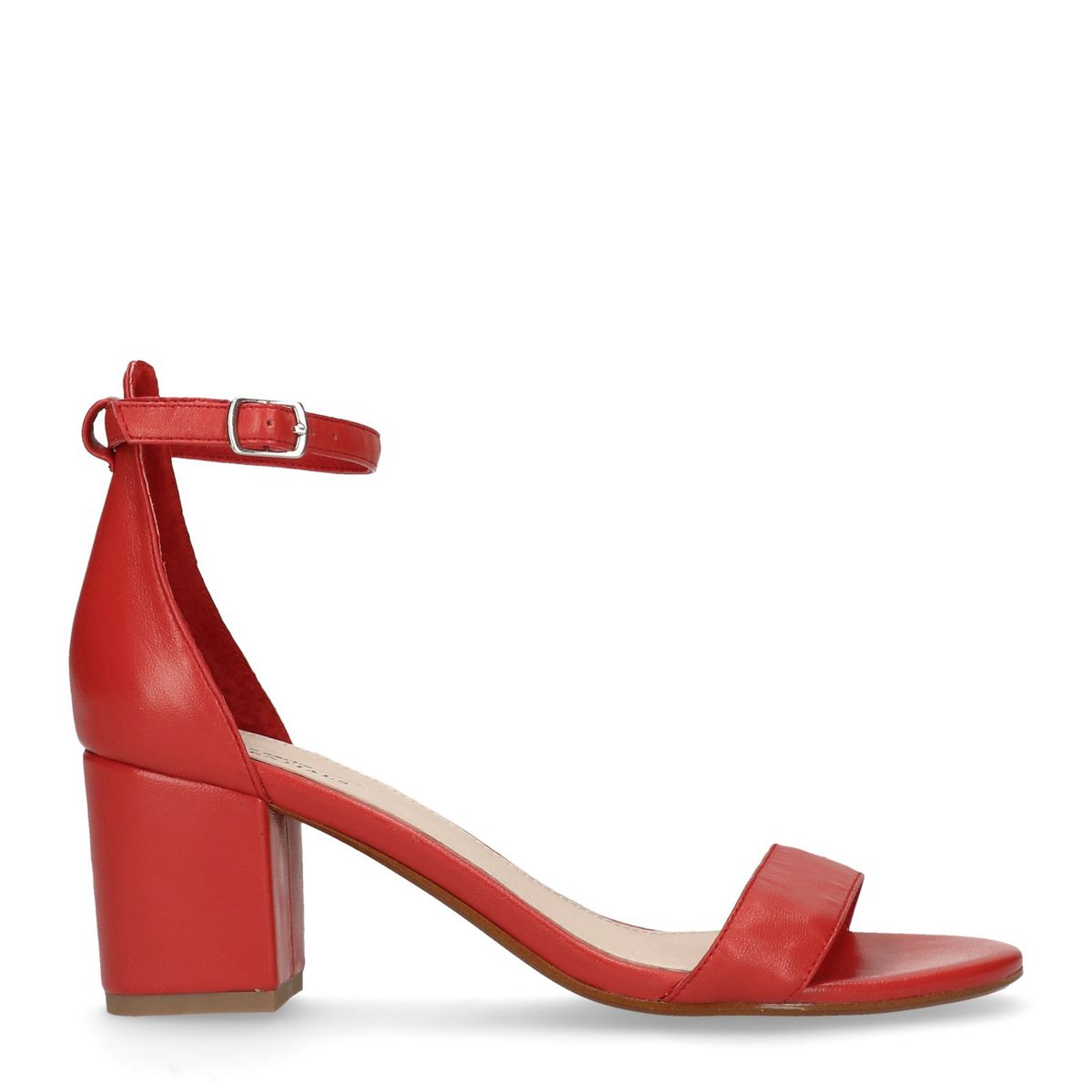 Rote Sandaletten
