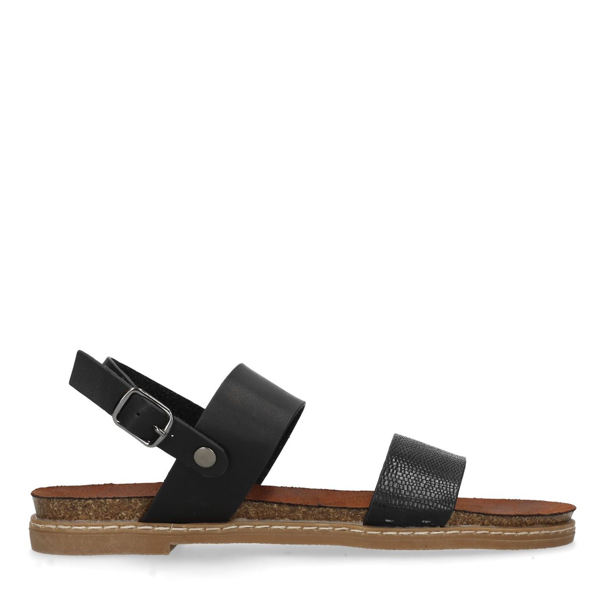 Schwarze Sandalen